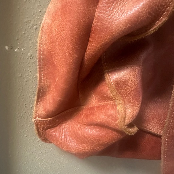 Bed Stu Bruna Stitched Tanned Leather Satchel Bag - Picture 4 of 8